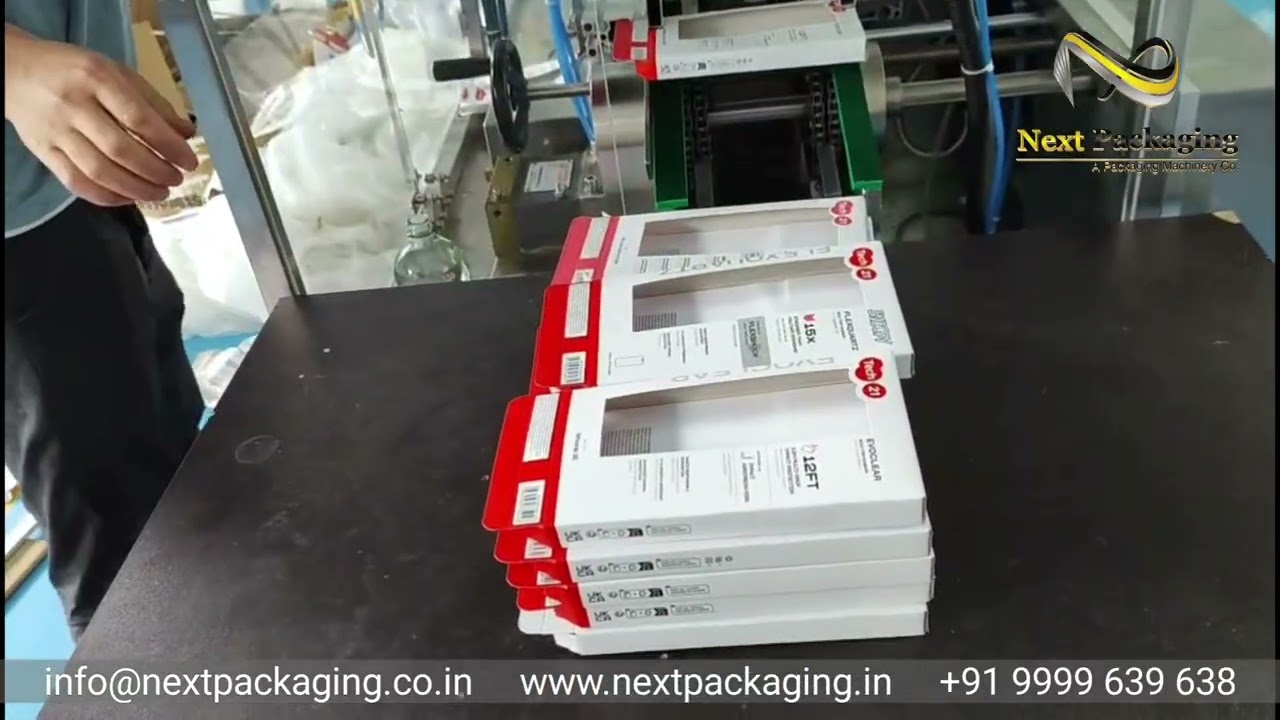 Automatic carton making machine, mono carton box making machine 