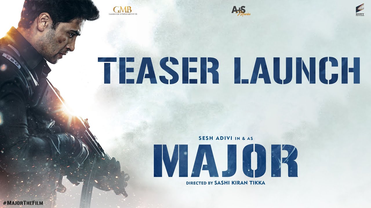 Major Teaser Launch | Adivi Sesh | Sobhita | Saiee Manjrekar | Mahesh Babu | Sashi Tikka