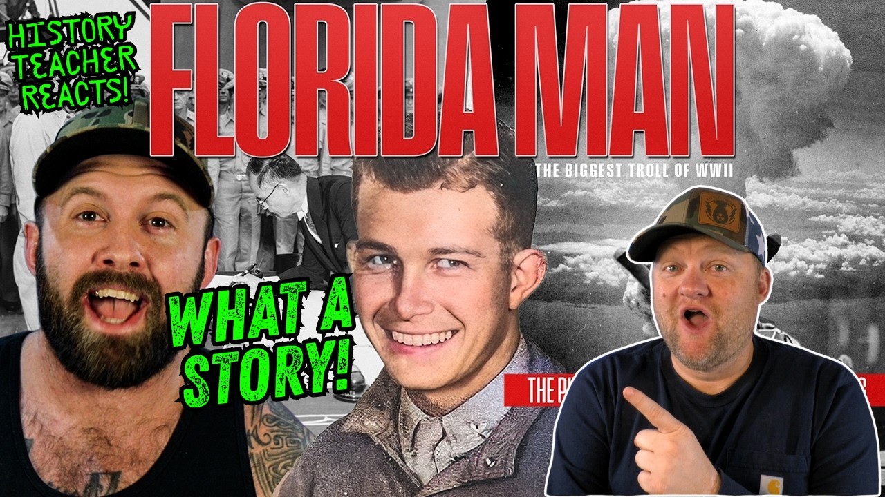 The Florida Man That Ended WW2 - Marcus McDilda | The Fat Electrician | History Teacher Reacts