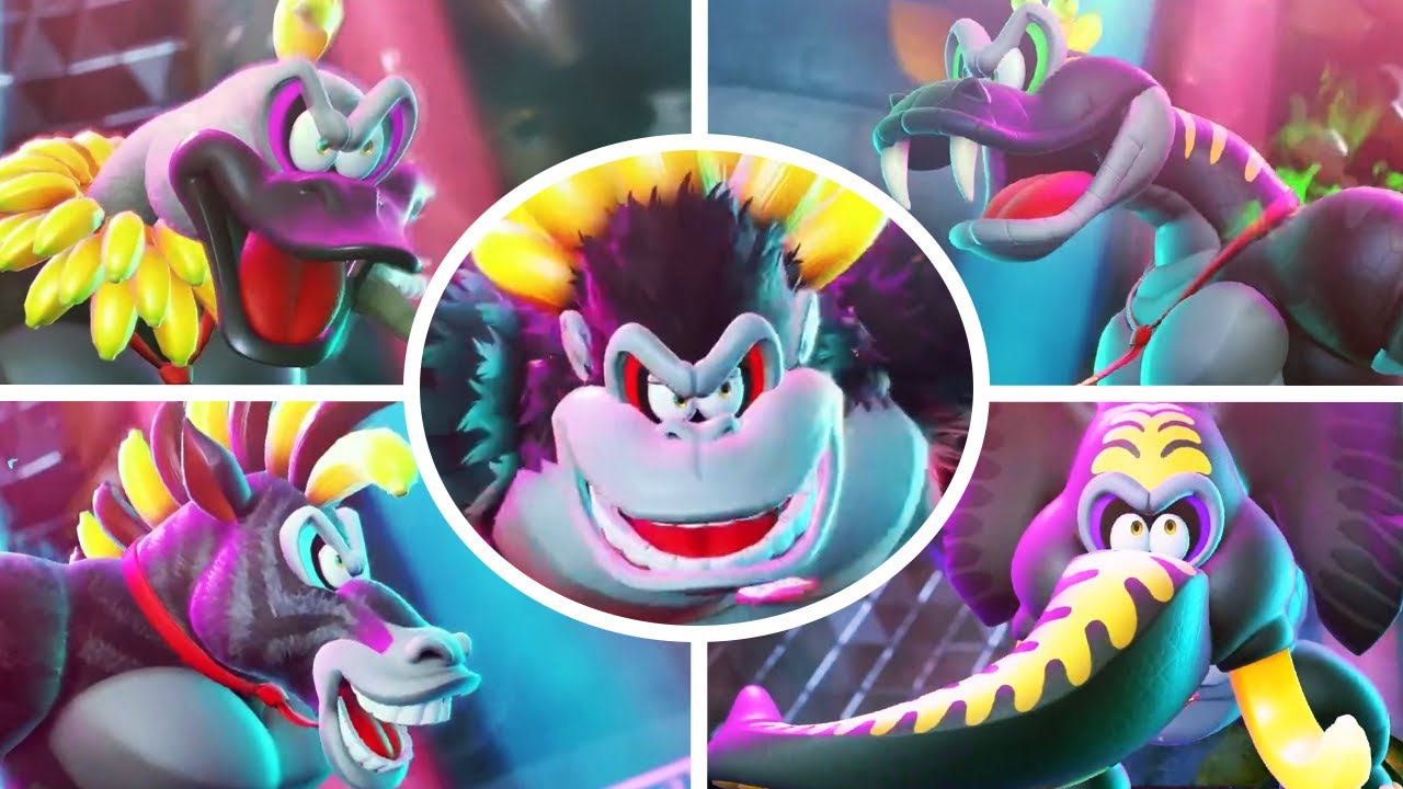 Donkey Kong Bananza - All Bananza Transformations