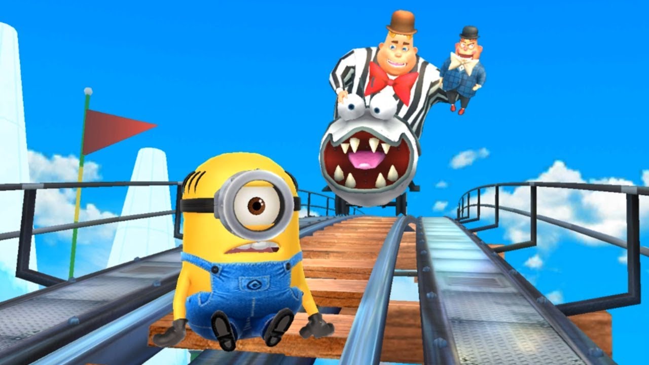 Despicable Me Minion Rush : Mel Minion Vs The Villaintriloquist ! Boss Fight