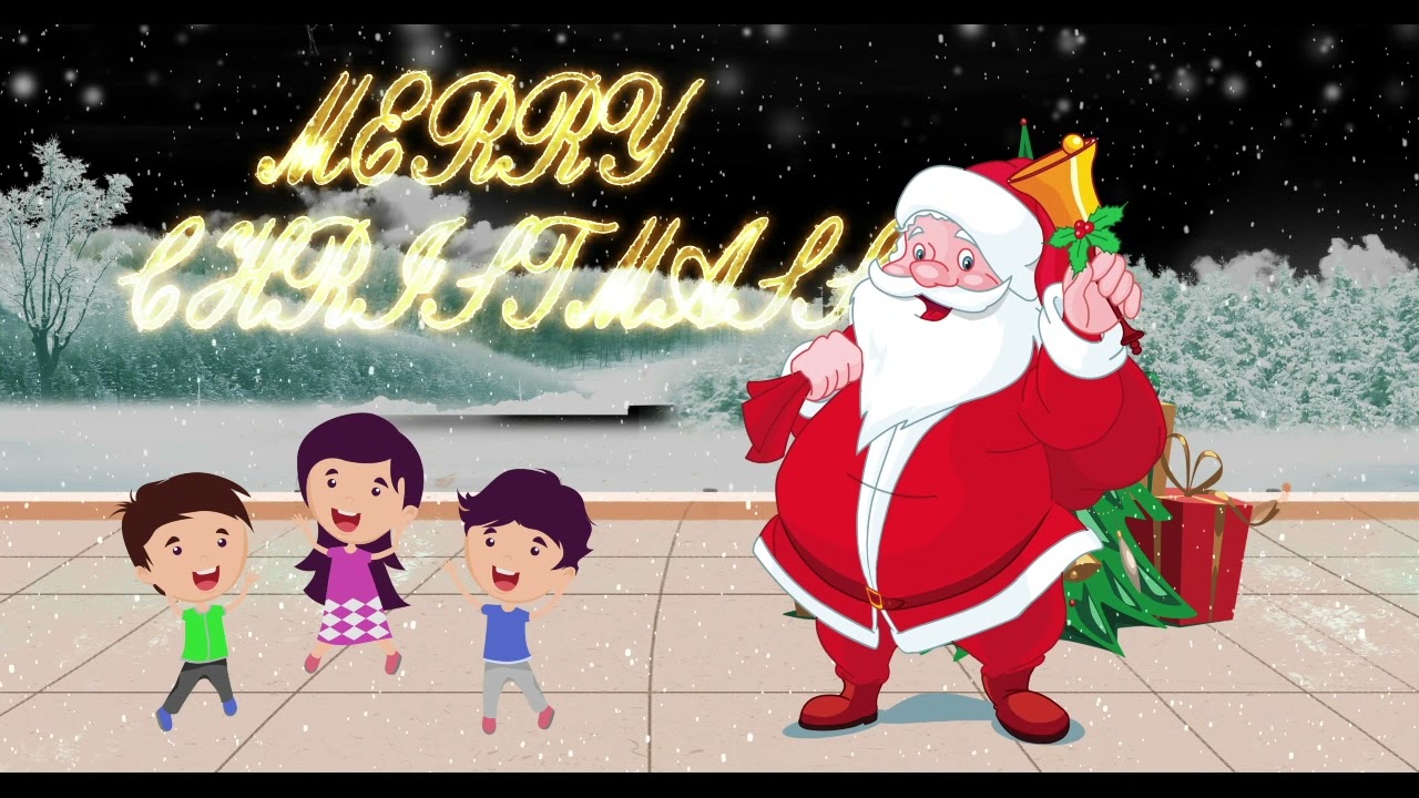 merry Christmas Santa coming   hohoho Christmas music sound