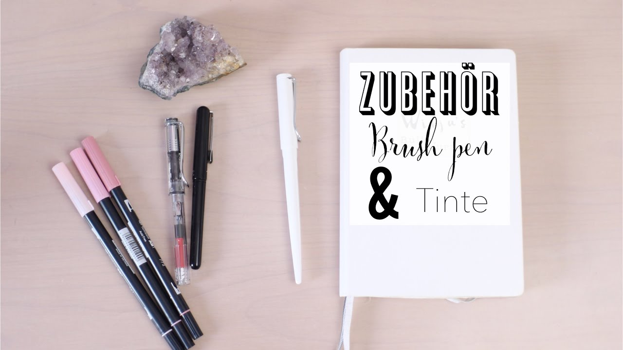 Bullet Journal • Zubehör •Brush Pen • Tinte • Füller • uvm •