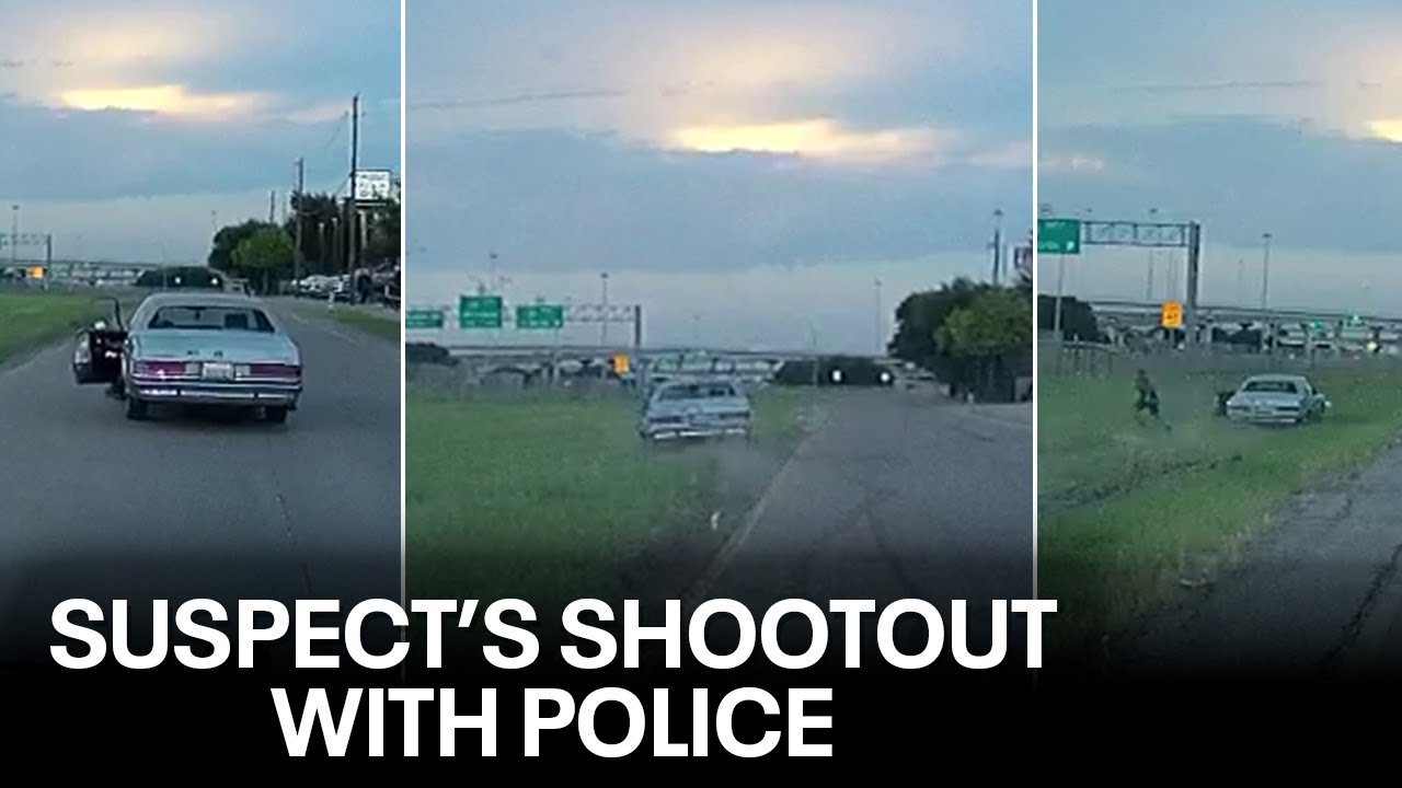 Police Chase: Cedar Hill suspect shoots at officers during chase