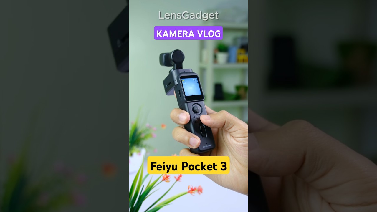 Feiyu Pocket 3 - Kamera Vlog sekaligus Action Cam