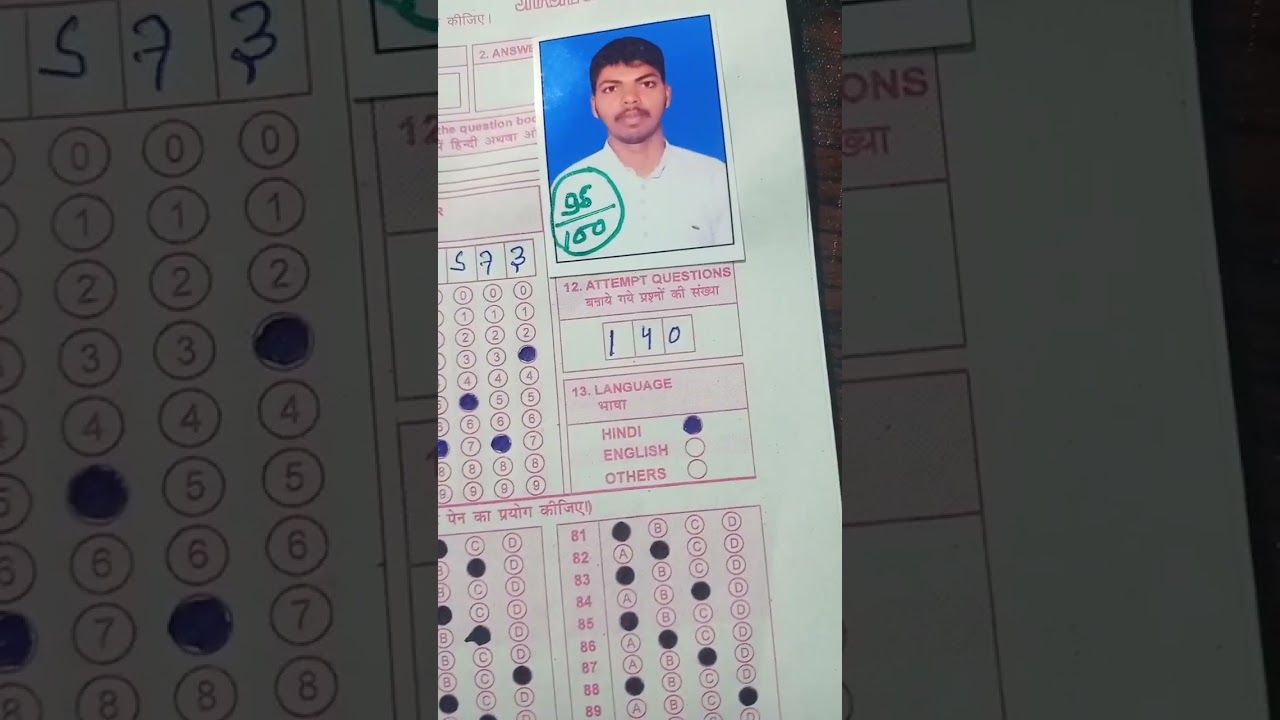 Easy tricks to fill neet OMR sheet&radic;neet preparation😎 Quick OMR fill #neet #neet2023 #omr #shorts