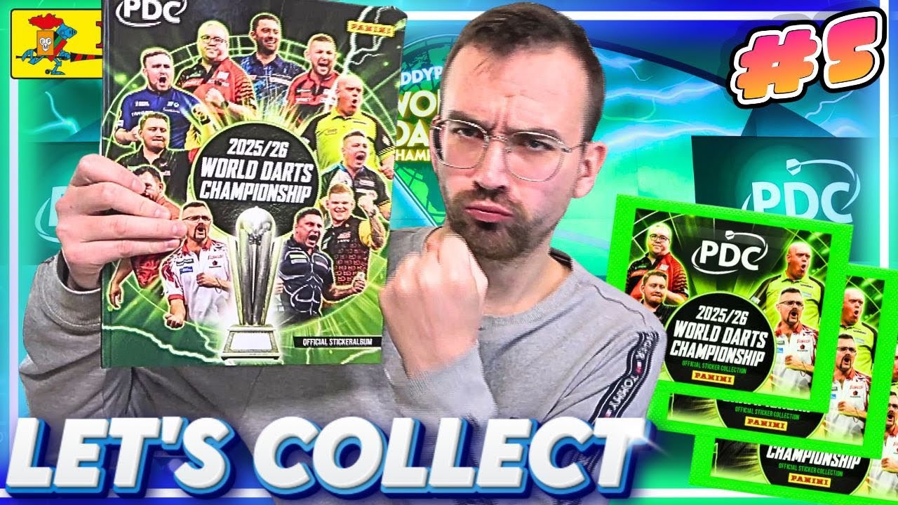 PANINI DARTS WM World Championship STICKER 2025/26 🎯 LETS COLLECT #5 😱🔥