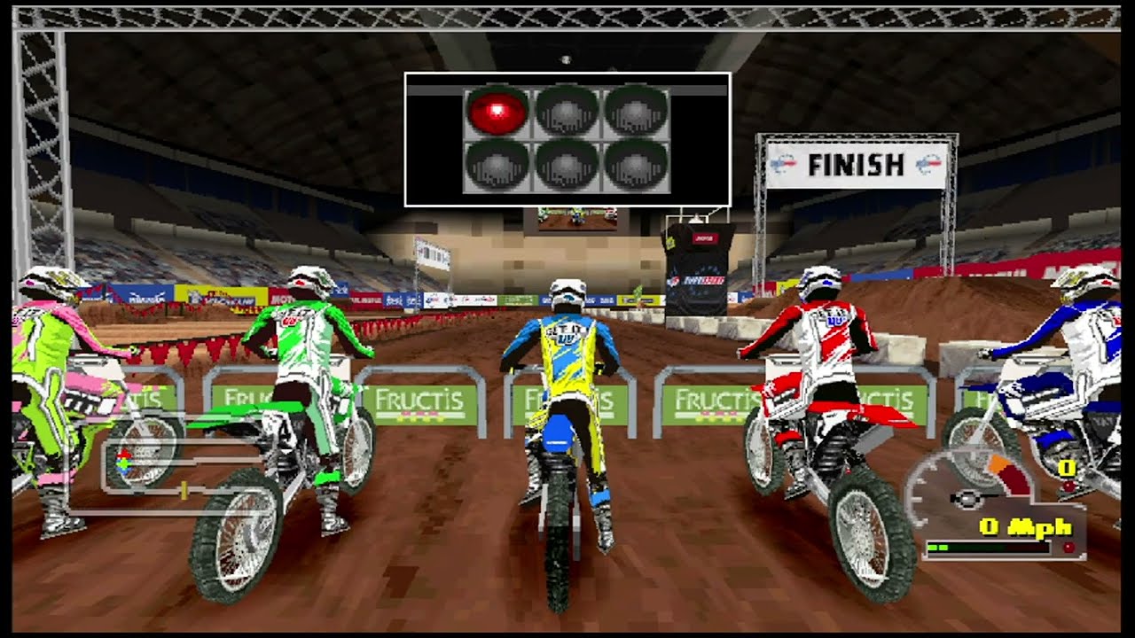 Moto Racer 3 World Tour ps1 - Not Good Moto Racing Game