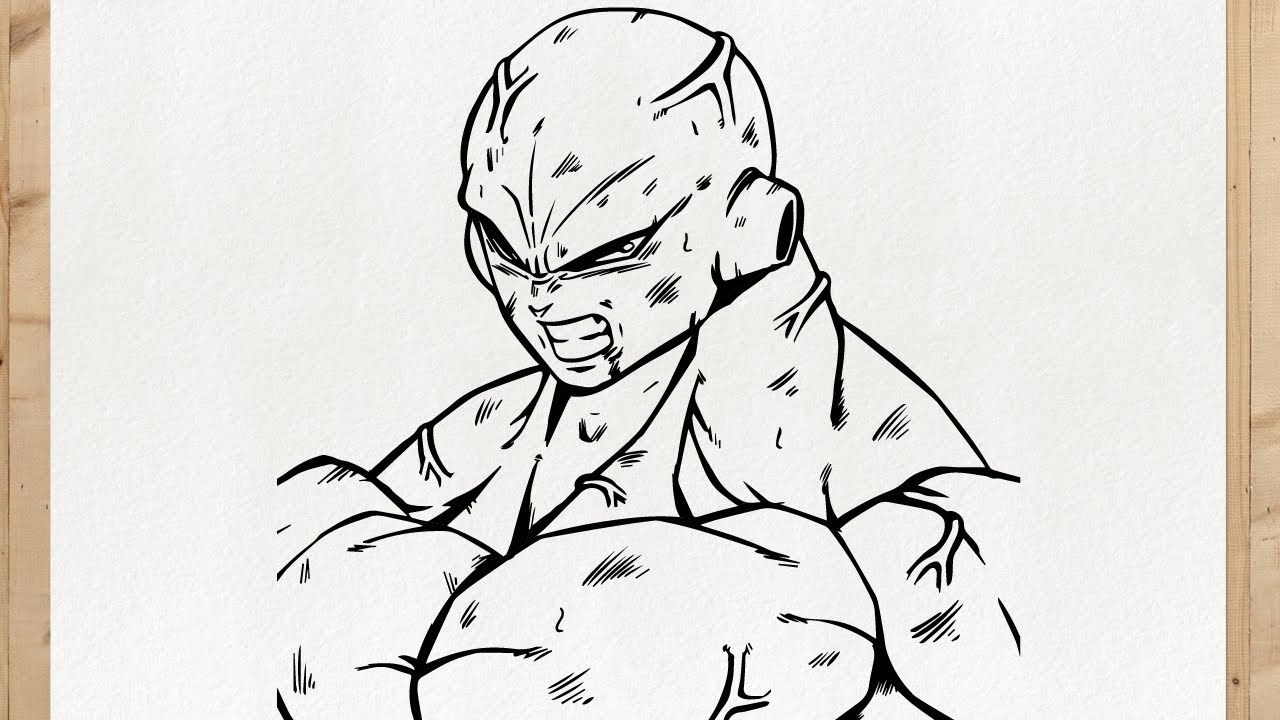 COMO DIBUJAR A JIREN FULL POWER - DRAGON BALL SUPER