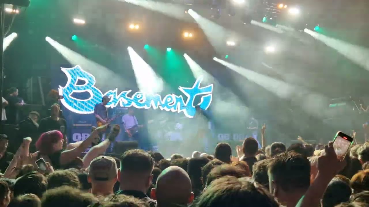 BASEMENT - NEW SONG - Live at OUTBREAK FEST 2024 BEC Manchester 29-06-2024