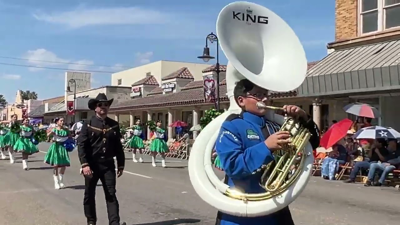 Garcia Middle School International Parade Charro Days 2025