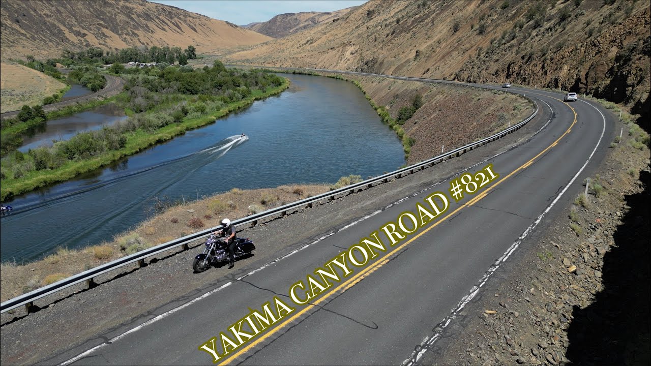 Yakima Canyon Road #821 on a Honda Valkyrie