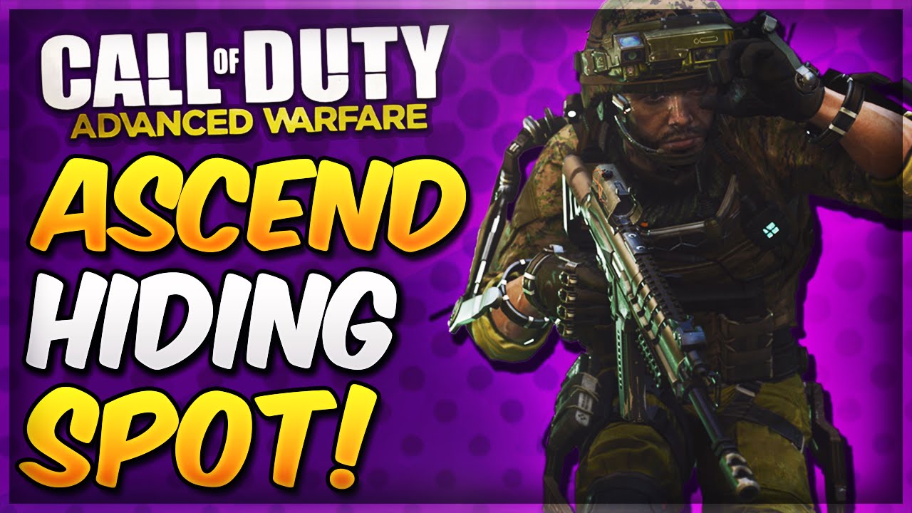 Advanced Warfare Glitches - Best Infected Hiding Spot On Ascend! (Ascend Infected Glitches)