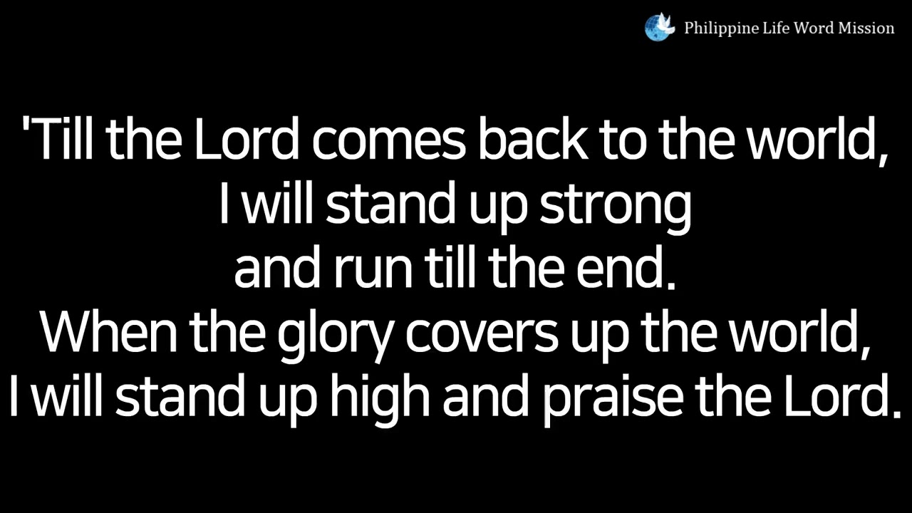 Until the Lord Comes Back to the Lord - page 257 (PLWM Instrumental - Guide)