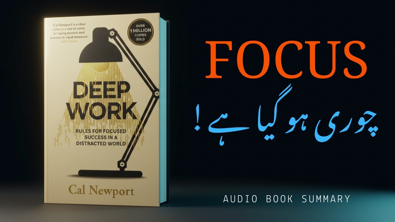 Focus Kho Gaya Hai? | Real Secret Formula | Deep Work by Cal Newport Summary Urdu/Hindi