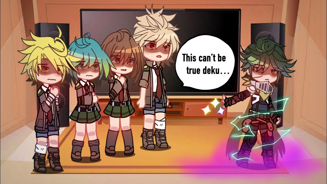 Past MHA React to Midoriya||Season 6 spoilers||NO SHIPS||PT2/?||