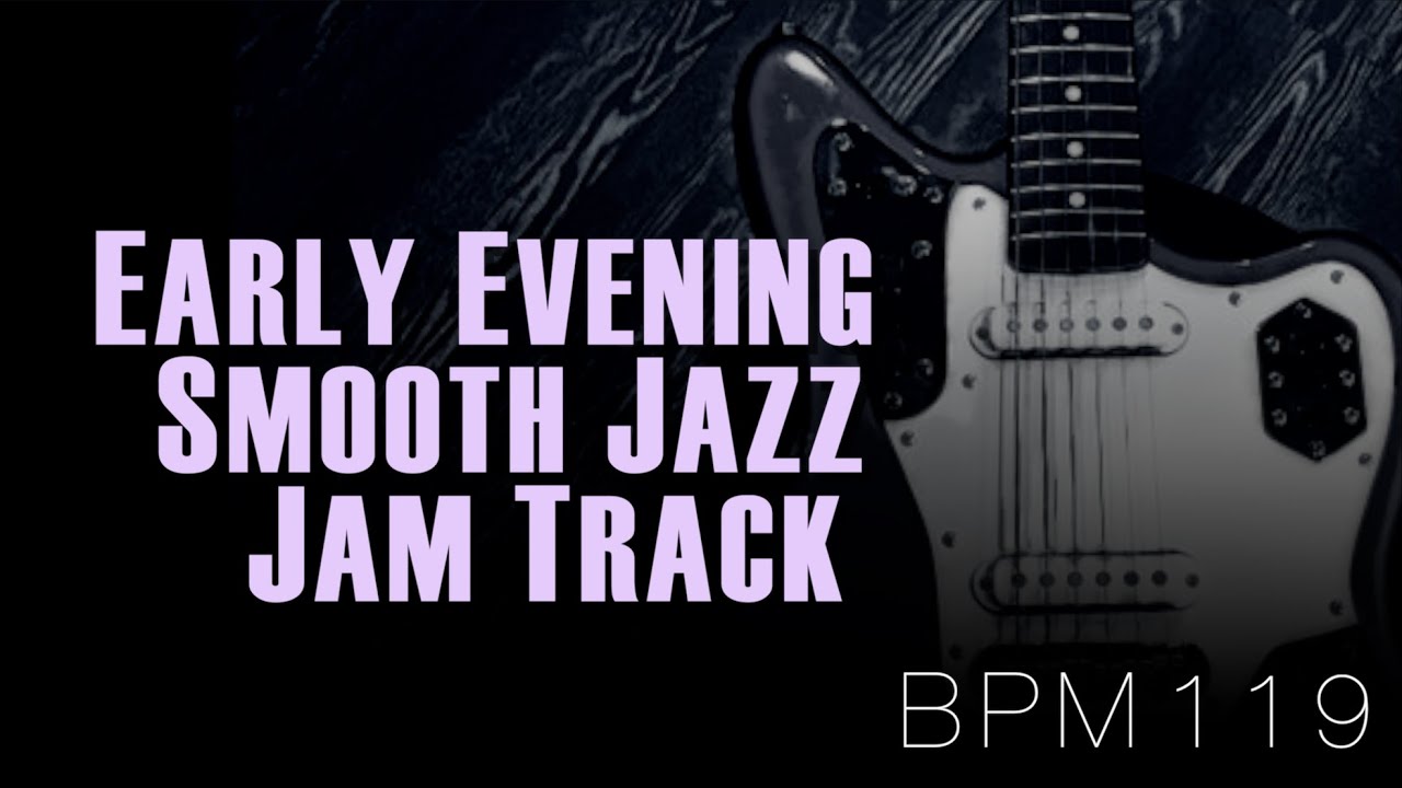 Early Evening Smooth Jazz Backing Track in F# minor ↓Chords (Solo Start 1:15~)