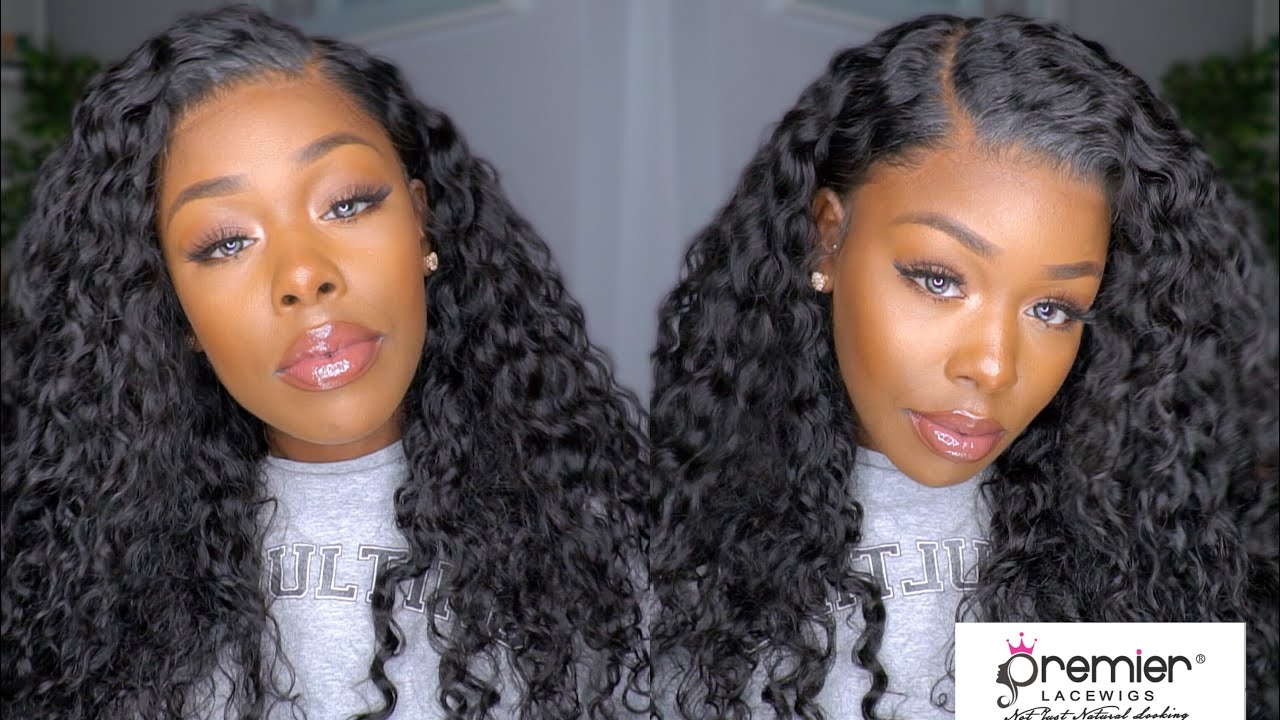 #HotGirlSummerHair New HD Transparent Lace Wig Big Long Curly Hair Glueless Wig Cap Premierlacewigs