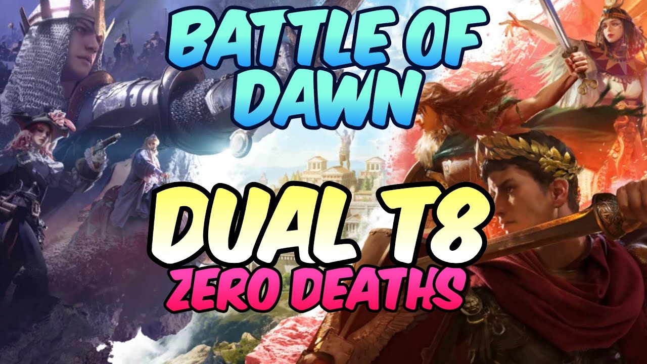 BoD with Dual T8 level 160 Marches and ZERO Deaths (Full buffs)