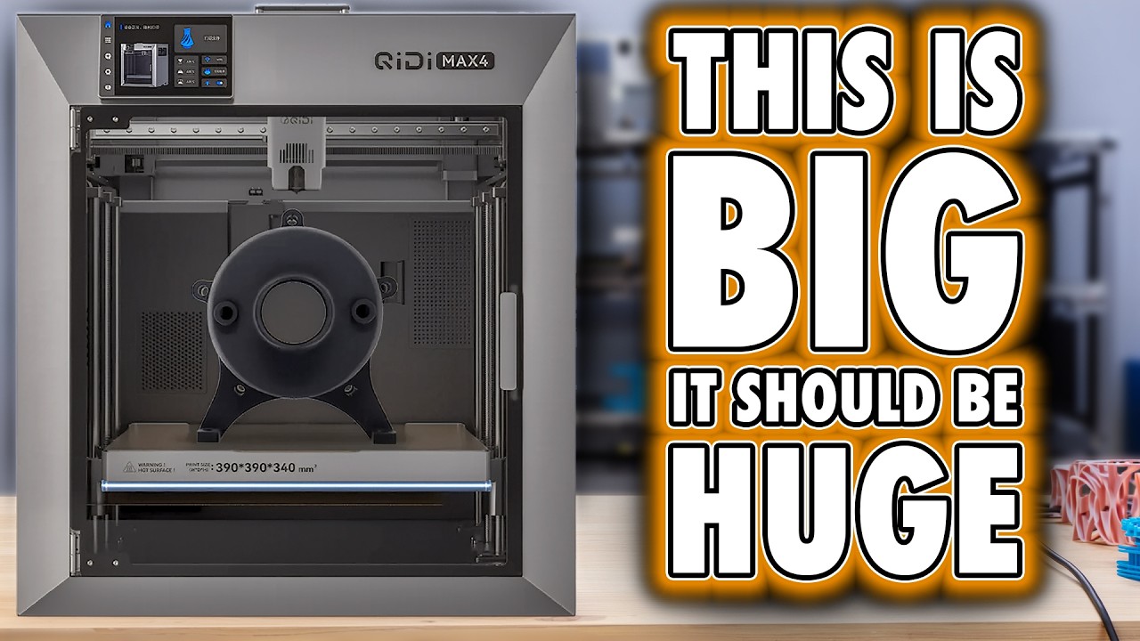 Why Don't More People Buy Qidi Printers? QidiTech Max 4 Review (Q4 MAX)