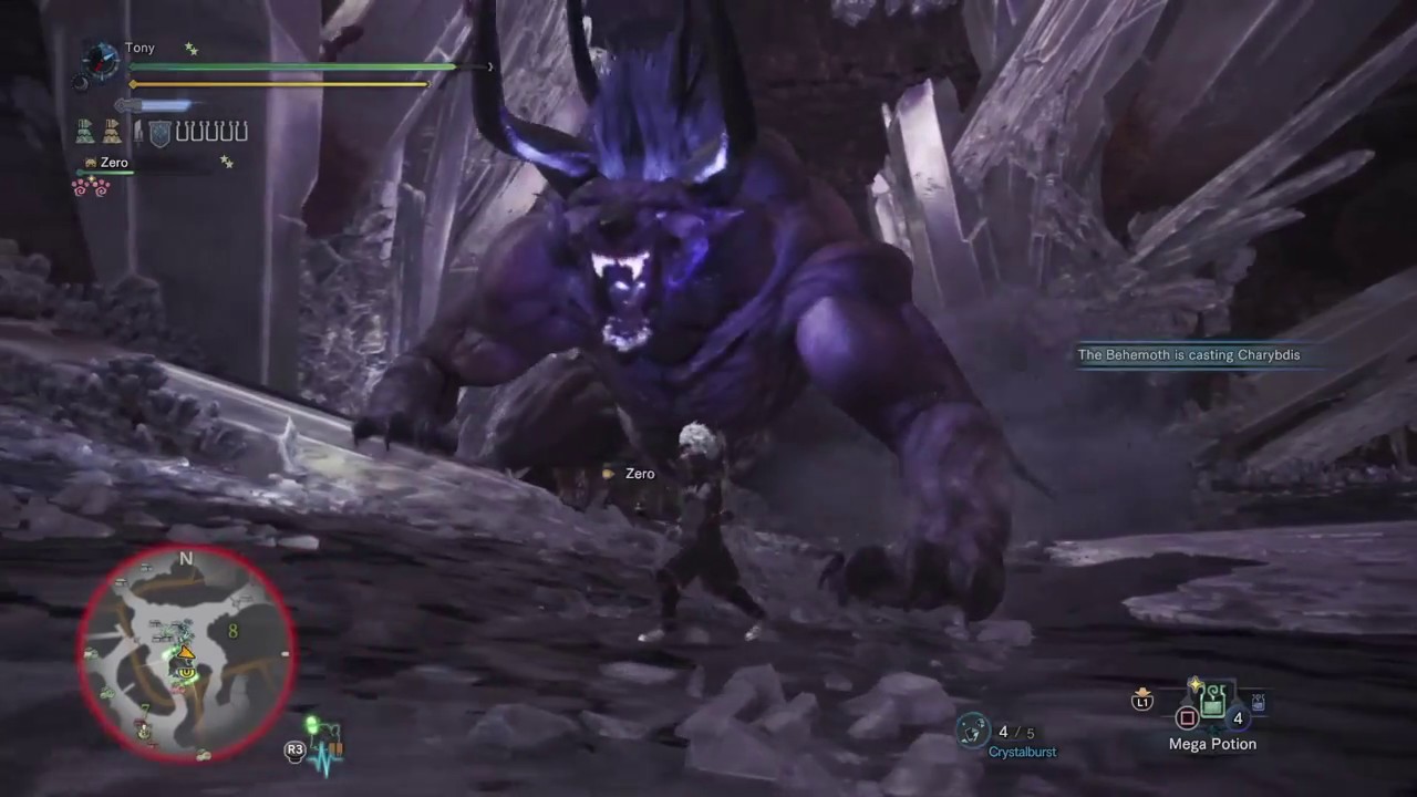 Evade Window Level 5 vs Behemoth: MHW