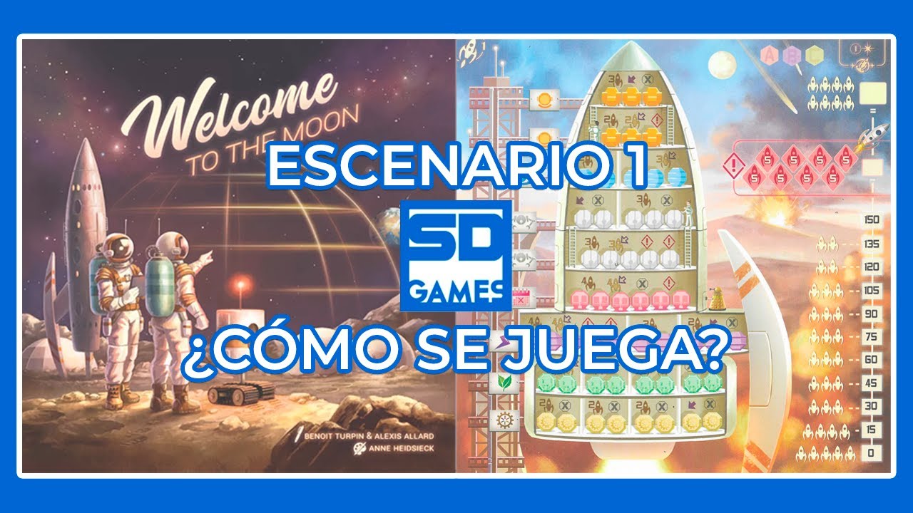 Aventura 1 🚀Welcome to the moon 🚀 APRENDE a Jugar