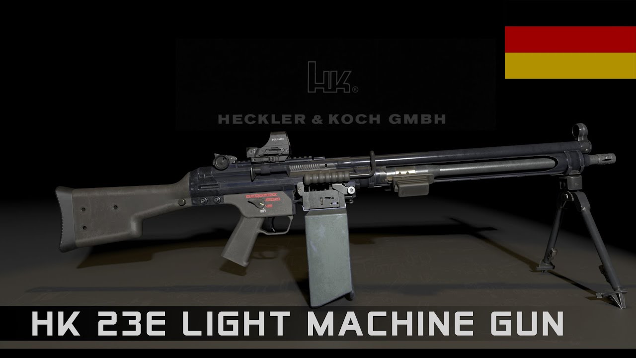 HK 23E (assembly and operation) #firearmeducation #gunmechanics #worldofguns