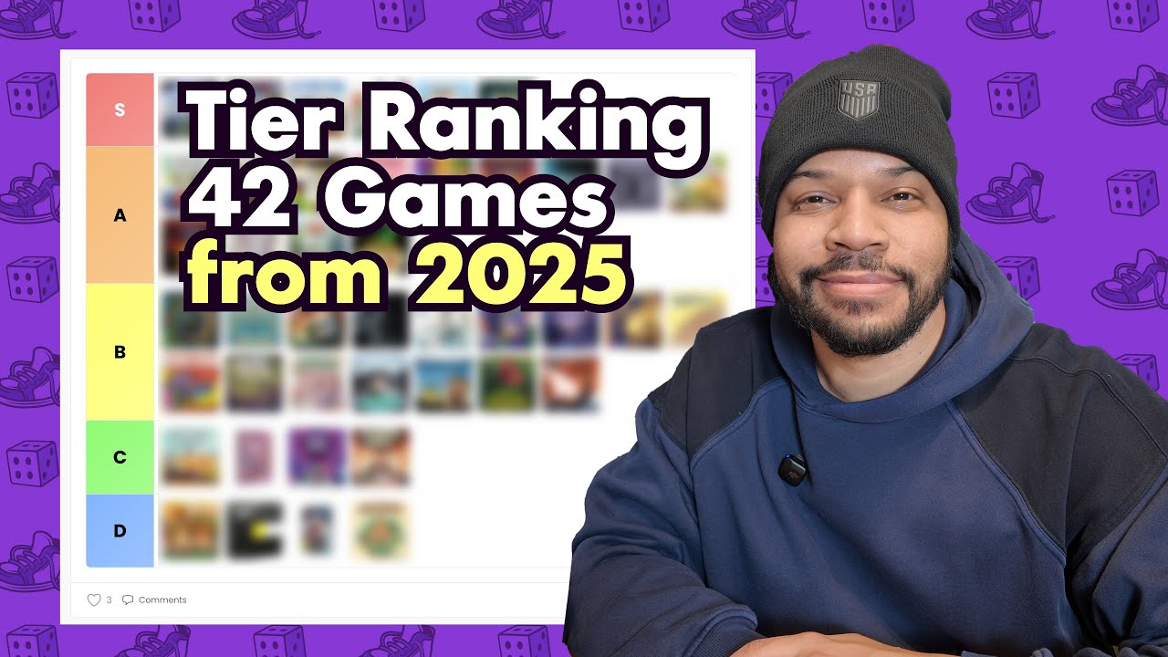 Tier Ranking 42 Games I played from 2025