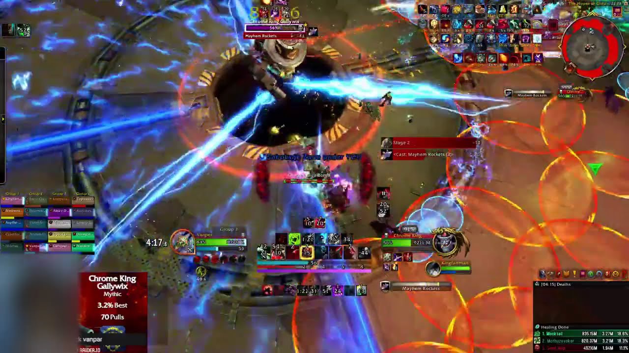 Chrome King Gallywix Mythic BDK tank pov