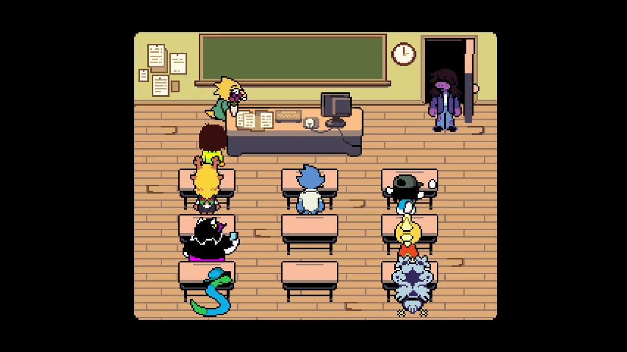 Deltarune chapter 1 full playthrough no commentary