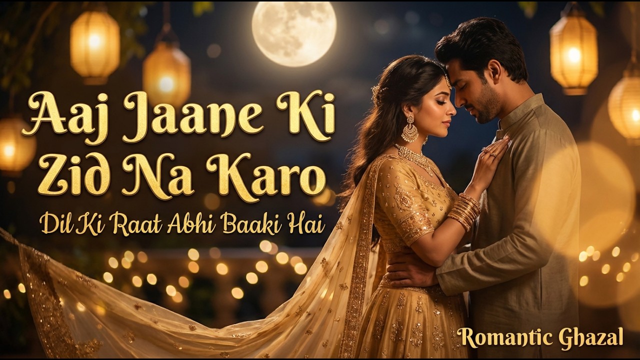 Aaj Jaane Ki Zid Na Karo ❤️ | Romantic Hindi Ghazal 2026 | Soulful Love Song