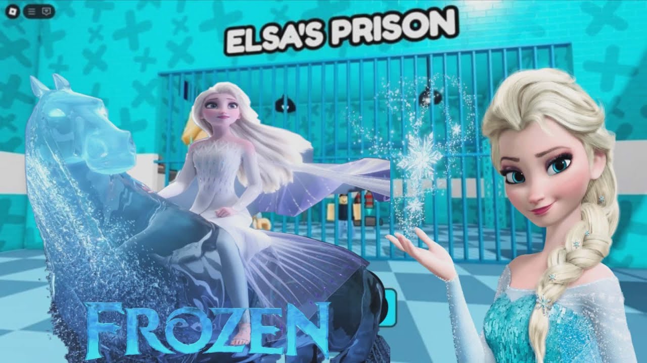 ELSA Prison Run (Obby) ┃ROBLOX