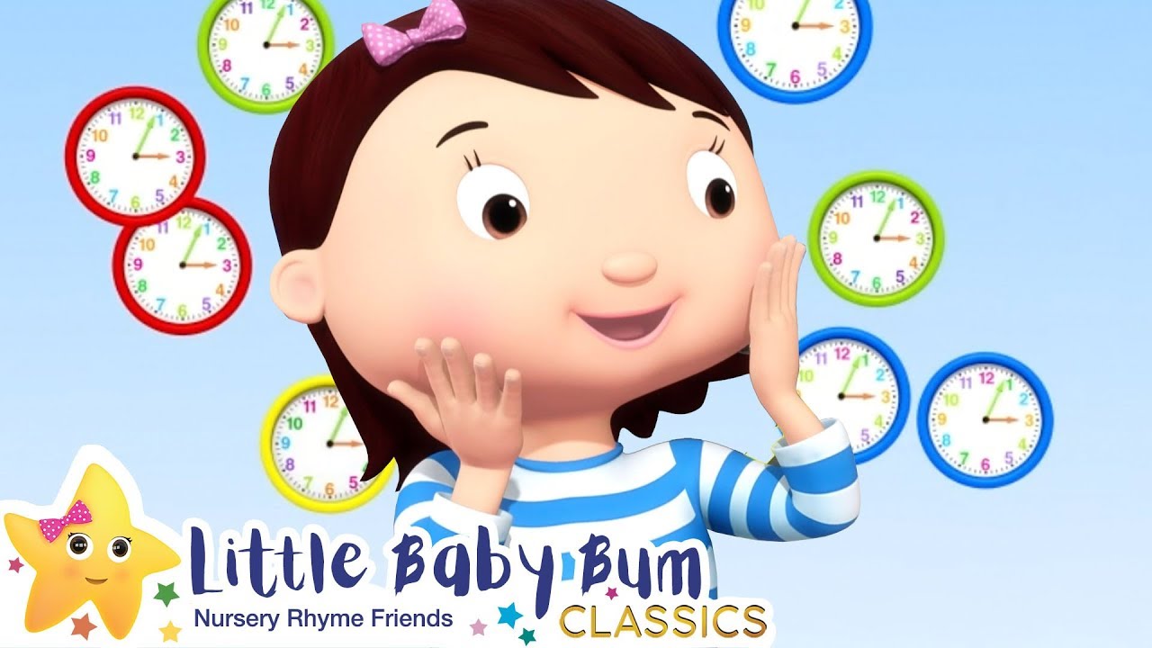 Telling Time Song | Little Baby Bum | Cartoons and Kids Songs | LBB | Songs For Kids