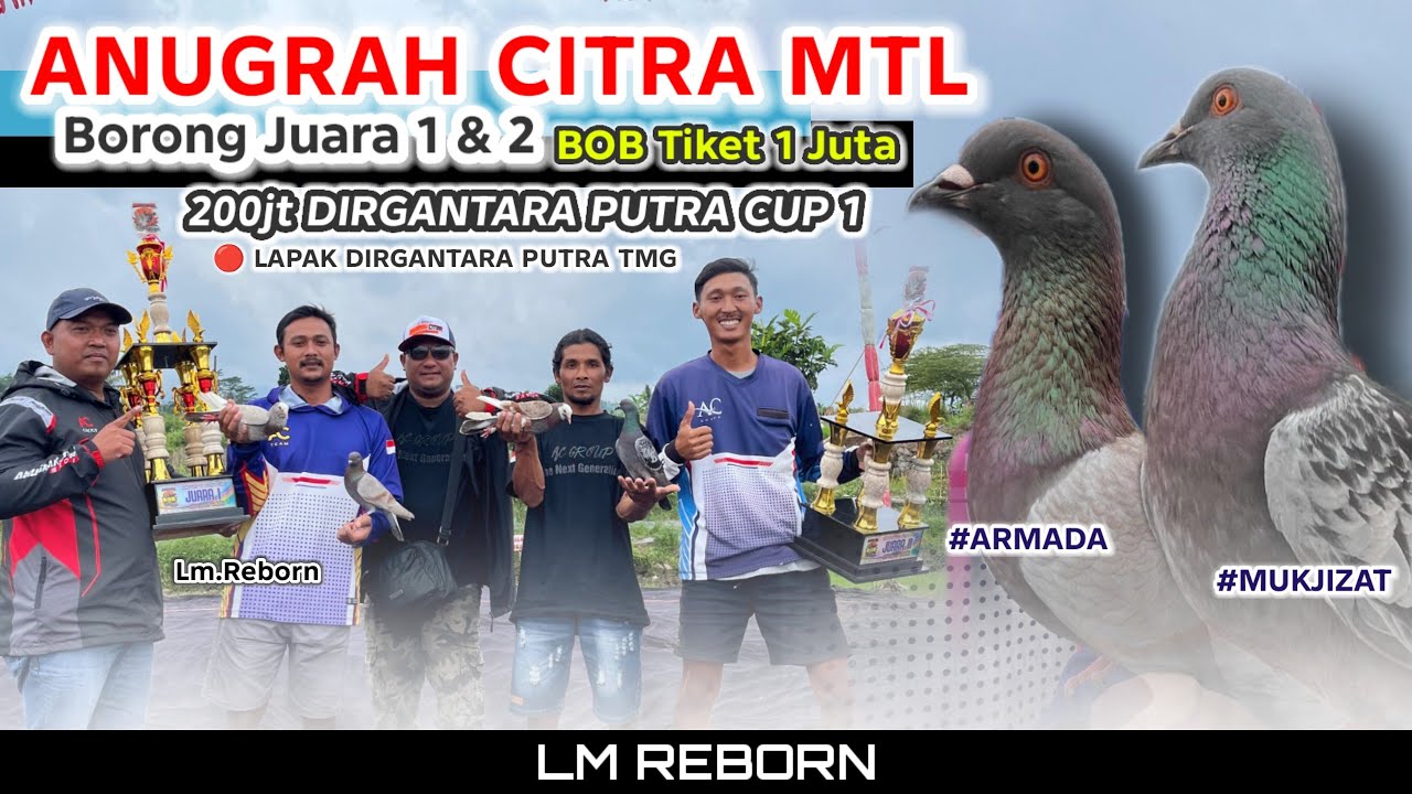 Best Perfome ‼️ 'MUKJIZAT & ARMADA' tim ANUGRAH CITRA Borong Juara 1&2 Bob 1jt, Dirgantara Putra TMG