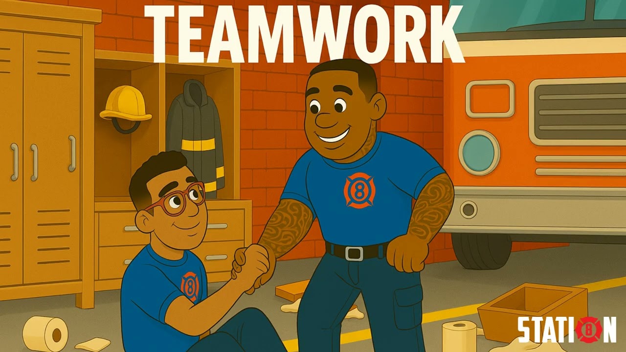 [Audio] Teamwork - Song about working together as a team for kids Pre K & Kindergarten | Station 8