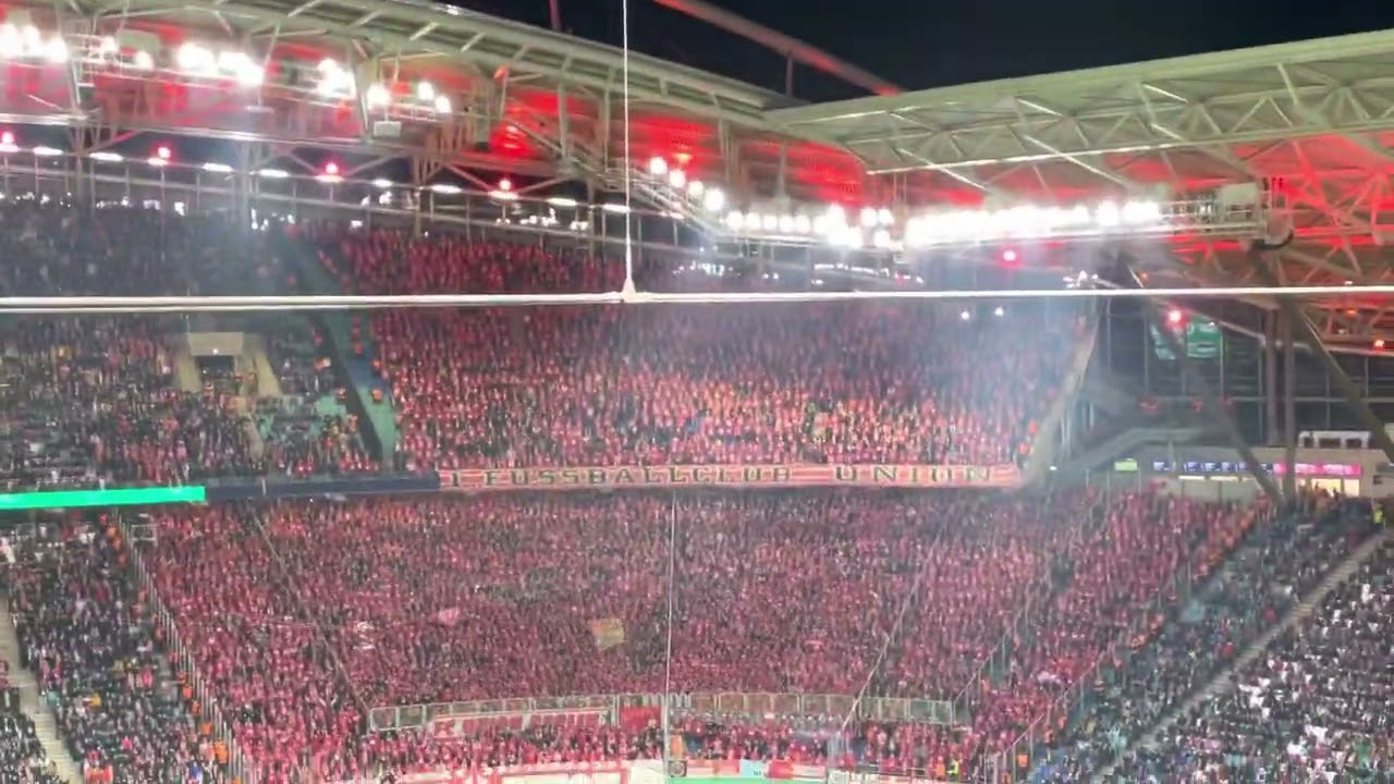 Union fans after 15 minute silent protest