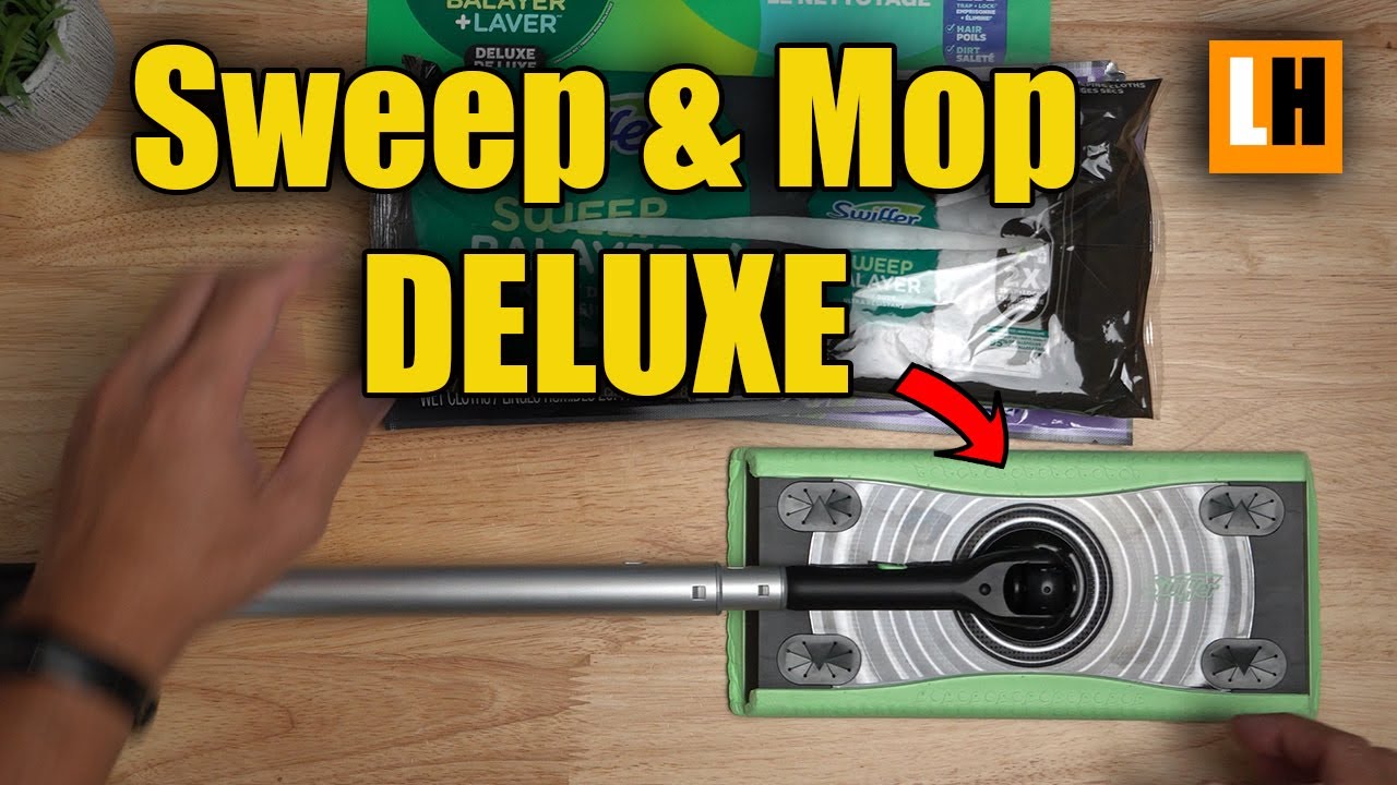 Swiffer Sweep and Mop Deluxe - BETTER than Original