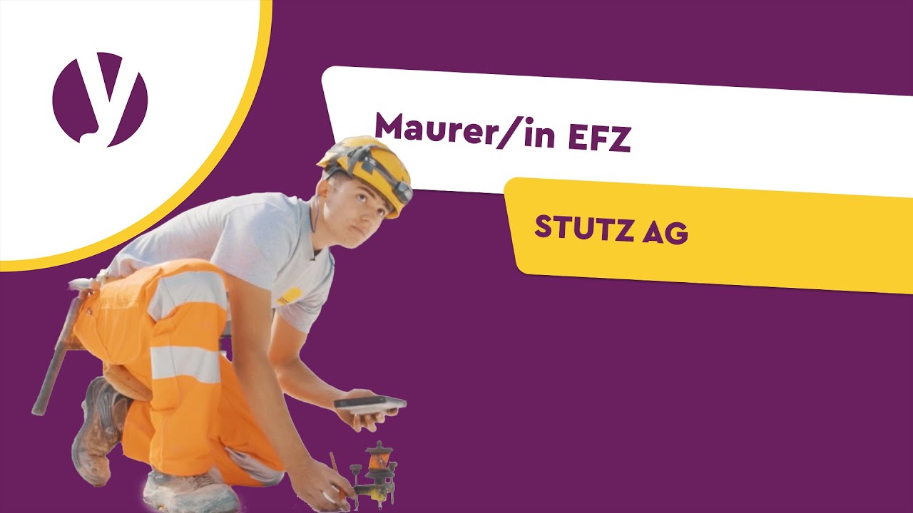 Lege deinen Grundstein als Maurer/in EFZ bei der Stutz AG