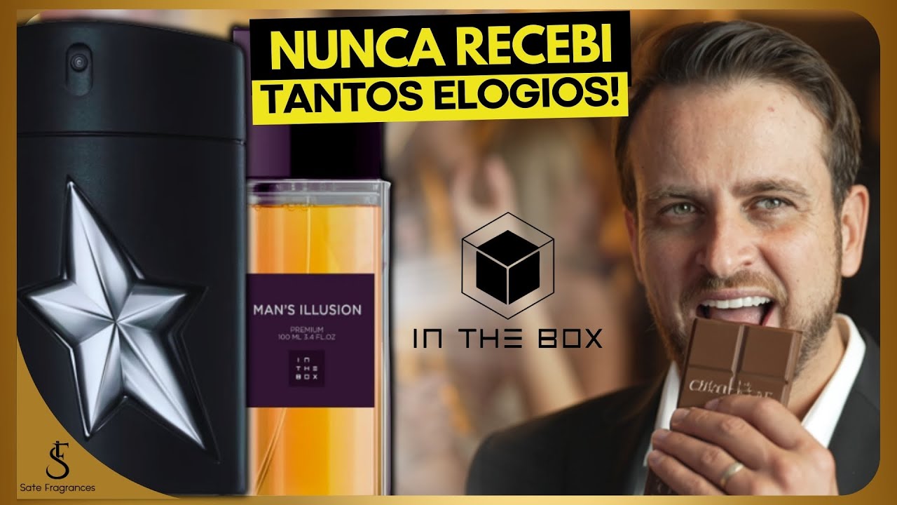 MAN´S ILLUSION | O PERFUME MAIS ELOGIADO da  IN THE BOX!!!  FIXAÇÃO ABSURDA | CLONE A*MEN FANTASM