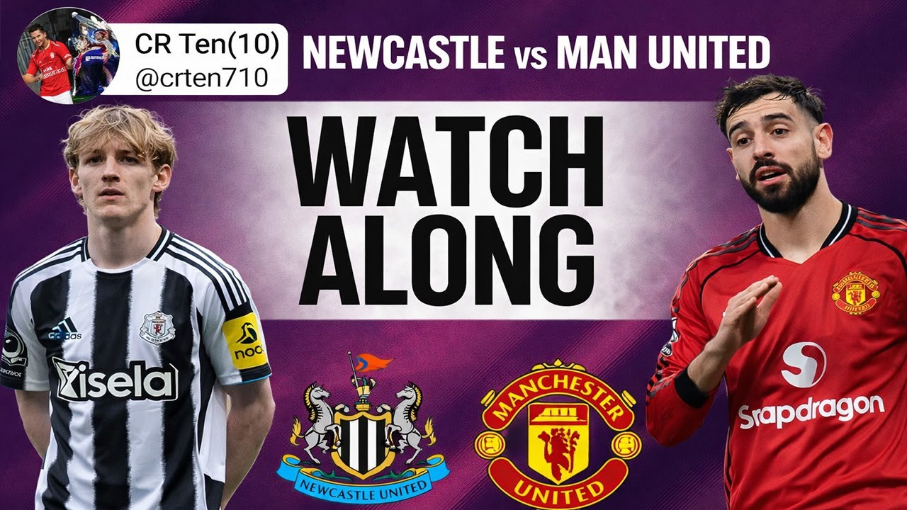 LIVE!!!   NEWCASTLE VS MAN UNITED (မန်ယူနိုက်တက်ကို အတူတူအားပေးကြမယ်)