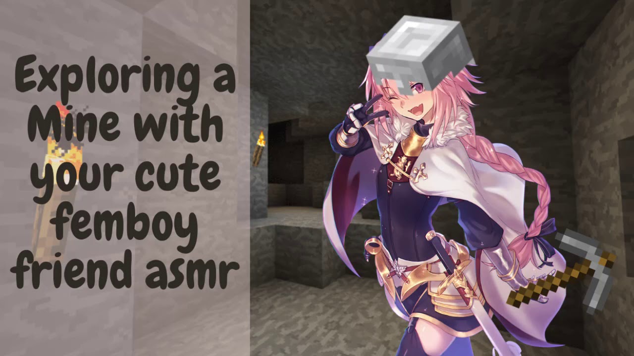 Exploring a mine with your cute femboy friend asmr [Cute] [M4A] [Wholesome] [Gaming] [Minecraft]