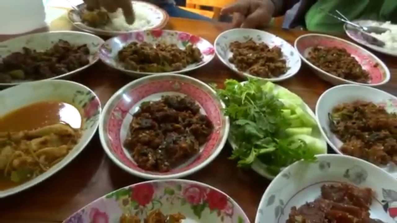 กินสะใจอาหารป่ากาญจนบุรี kanchanaburi food