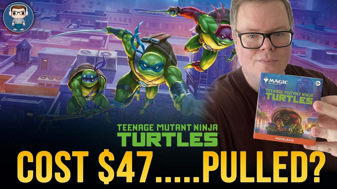 FIRST LOOK! | NEW MTG Teenage Mutant Ninja Turtles Prerelease Pack Opening