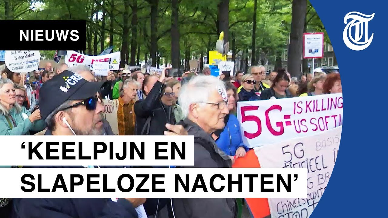 Protest tegen 5G: is de straling gevaarlijk?