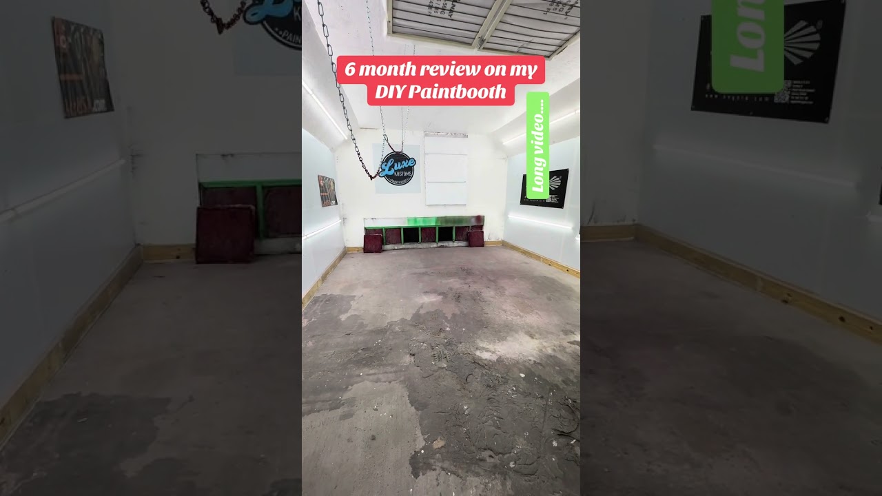 Here is a 6 month plus review on my DIY Paint Booth