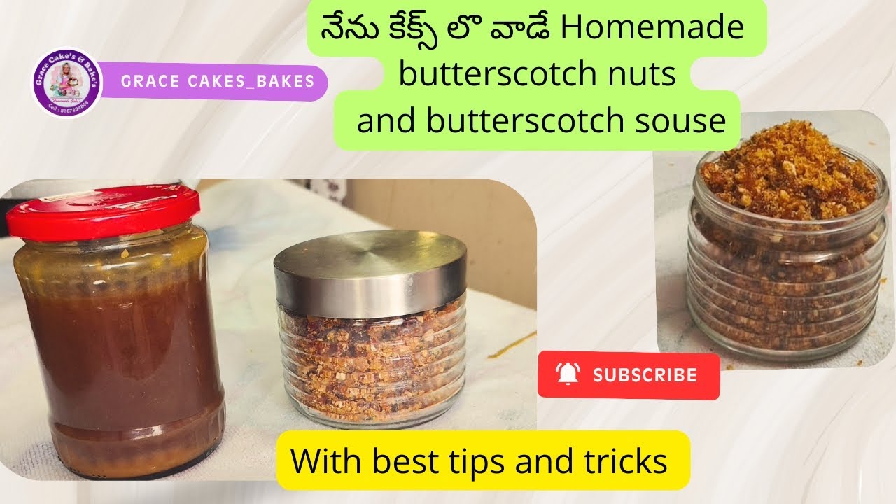 These butterscotch nuts and sauce are more amazing than store bought one@sirishasiri9657 