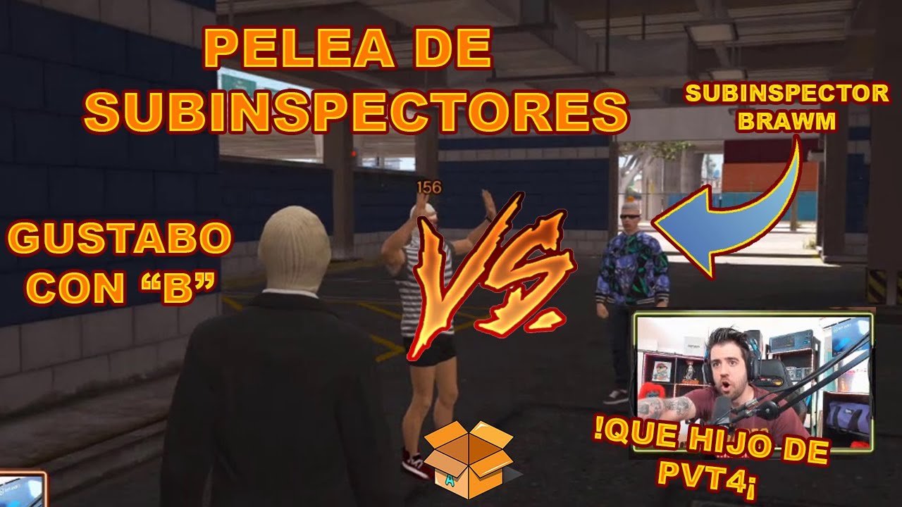 Gustabo se pelea con el Subinspector Brawn. [EDITADO]
