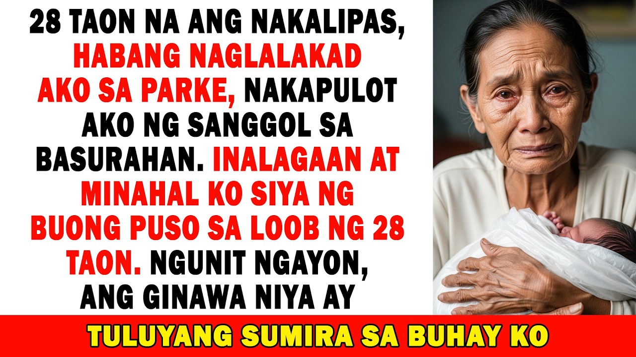 🧺28 Taon Noong Nakapulot Ako Ng Sanggol Sa Basura👶… Ngayon, Ang Katotohanan Ang Sumira Sa Akin‼️😱