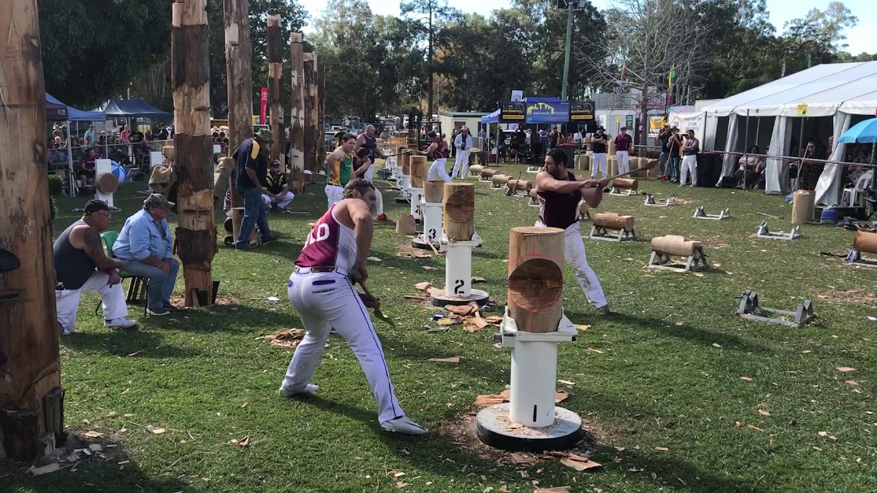 325mm Standing Block Championship Heat 1 Pine Rivers 2019