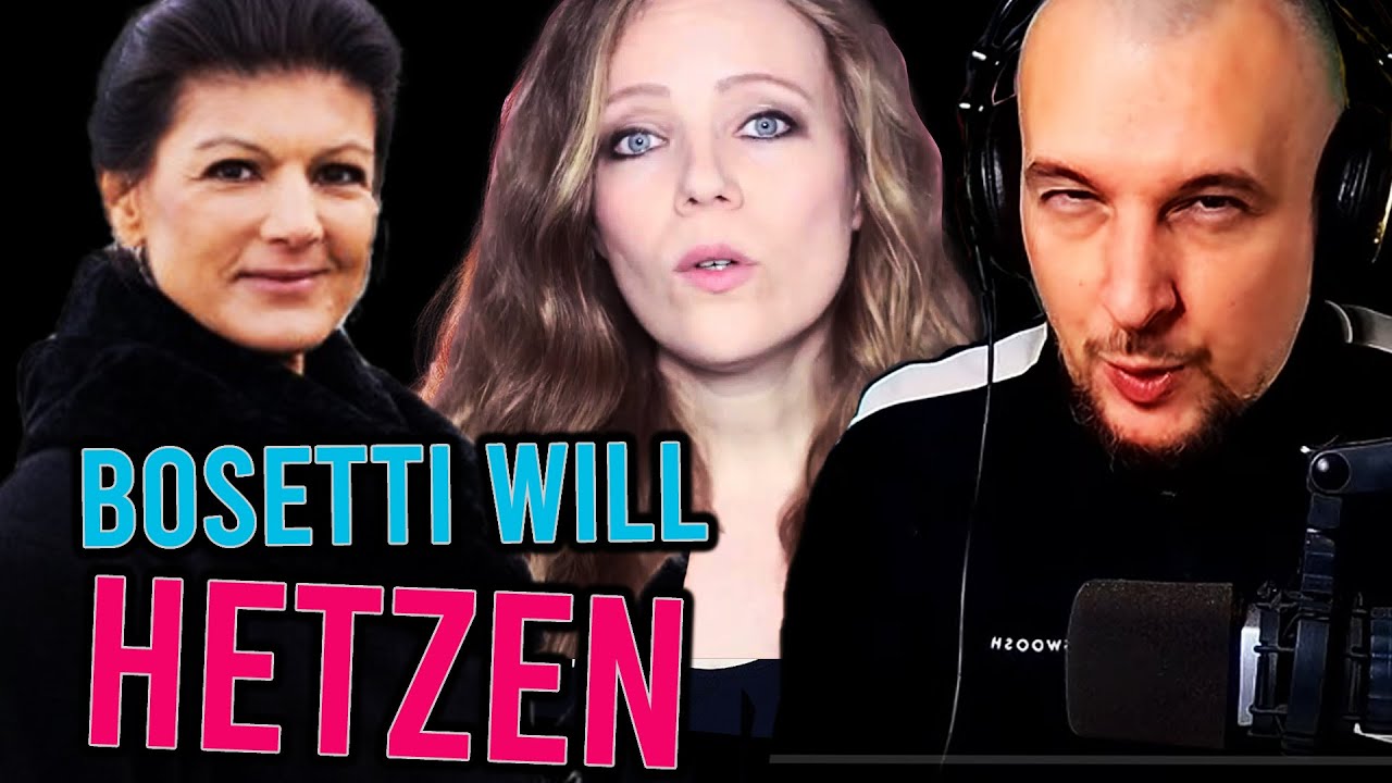 Bosetti gegen Sahra Wagenknecht und Alice Schwarzer | Proletopia Reaction